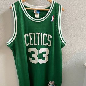 NBA Larry Bird #33 Adidas Hardwood Classics  XL Jersey 1985-86